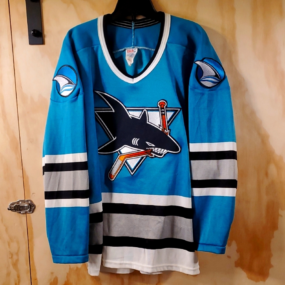 San Jose Sharks CCM Retro Jersey